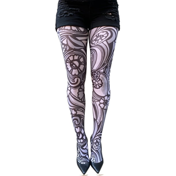 BRAND NEW "GEORGE" LADY'S "OPENWORK PATTERN TIGHTS in a BLACK SOOT COLOR..#4 BRAND NEW "GEORGE" LADY'S "OPENWORK PATTERN TIGHTS in a BLACK SOOT COLOR..#4